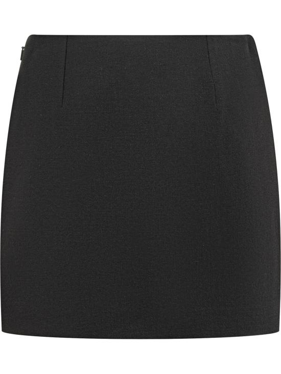 25FW 베르사체 숏 스커트 10217771A12789 1B000 BLACK - VERSACE