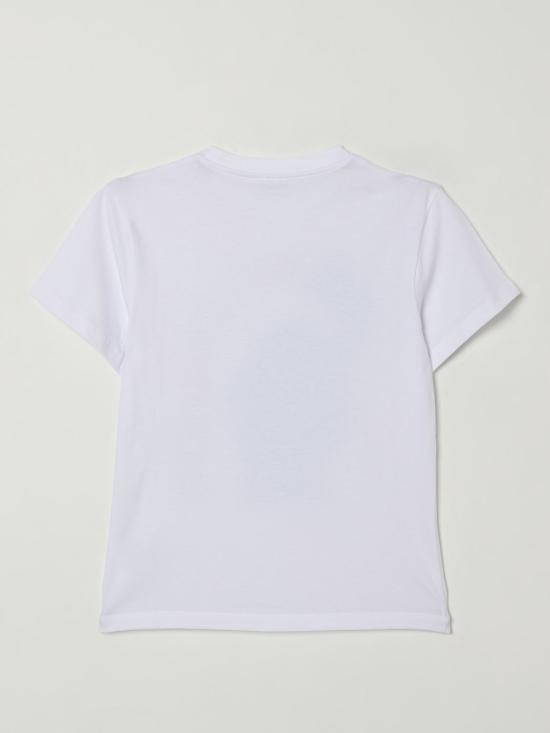 25FW [키즈] 스텔라 맥카트니 티셔츠 TX8Q81Z0434 100 White - STELLA MCCARTNEY