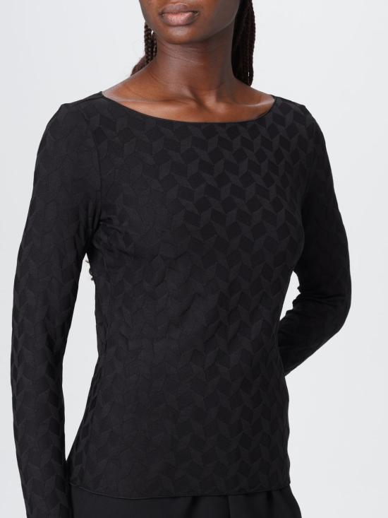 25FW 엠포리오 아르마니 스웨터 EW001993AF16062 UC001 Black - EMPORIO ARMANI