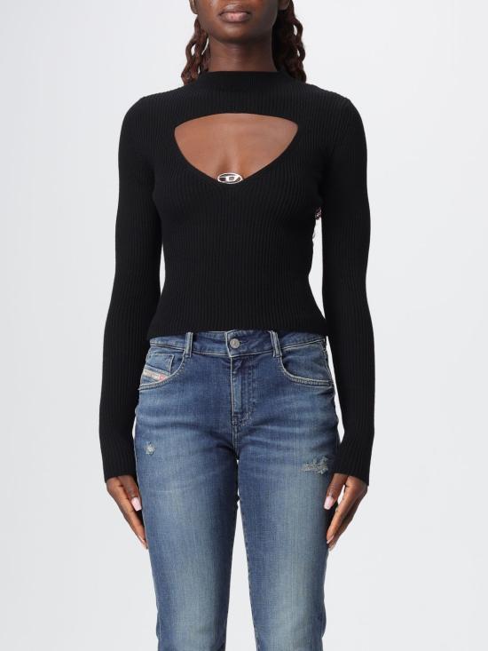 25FW 디젤 긴팔 티셔츠 A189040PLBF 9XX Black