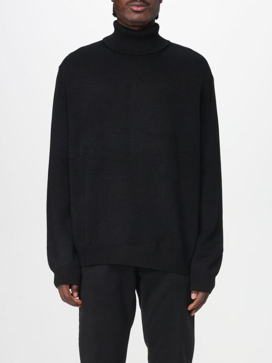 25FW 알마니 스웨터 XM001917AF14008 UC001 Black