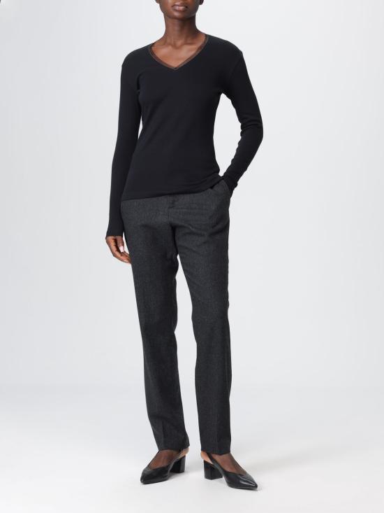 25FW 파비아나 필리피 스트레이트 팬츠 PAD225F326L664 8070 Grey - FABIANA FILIPPI