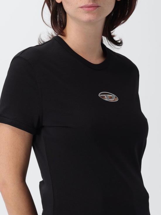 25FW 디젤 반팔 티셔츠 A168390CLBR 9XX Black - DIESEL