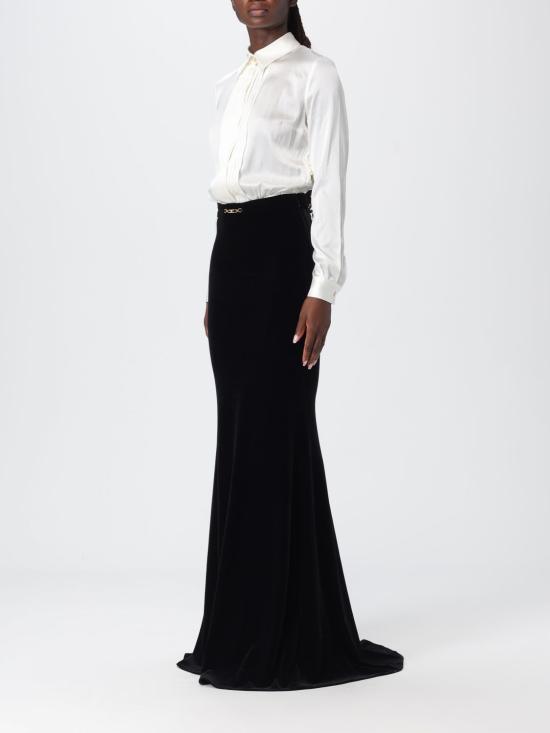 25FW 엘리자베타프랜치 롱 원피스 ABR46 309 White - ELISABETTA FRANCHI