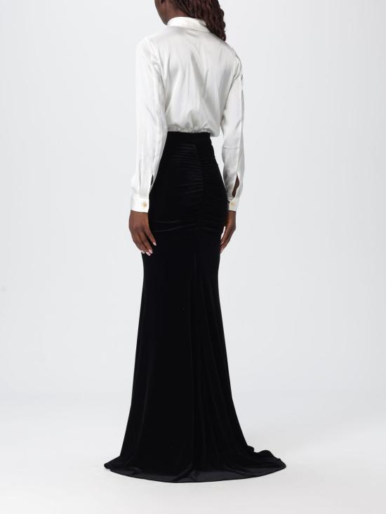 25FW 엘리자베타프랜치 롱 원피스 ABR46 309 White - ELISABETTA FRANCHI