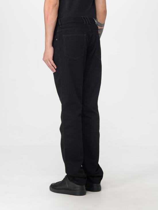 25FW 발망 데님 팬츠 FH1MI083DF88 0PC Black - BALMAIN