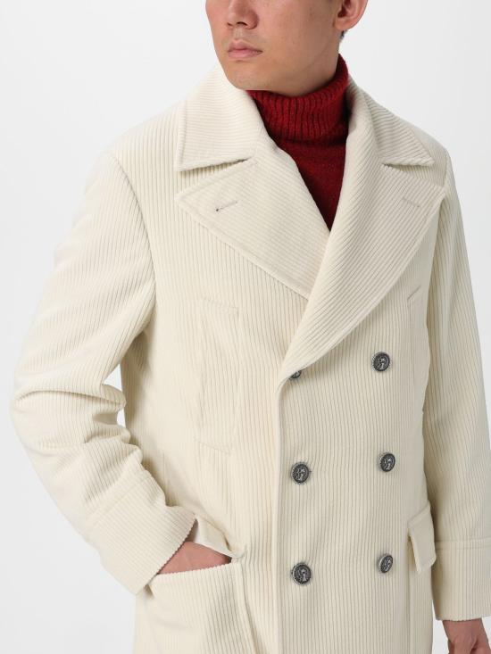 25FW 브루넬로 쿠치넬리 코트 MV4239139K C369 White - BRUNELLO CUCINELLI