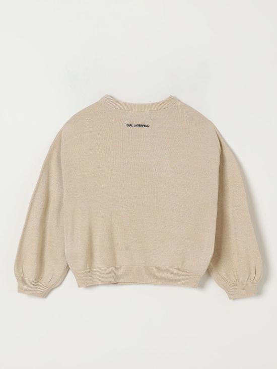 25FW [키즈] 칼라거펠트 풀오버 Z30937 576 Yellow - KARL LAGERFELD