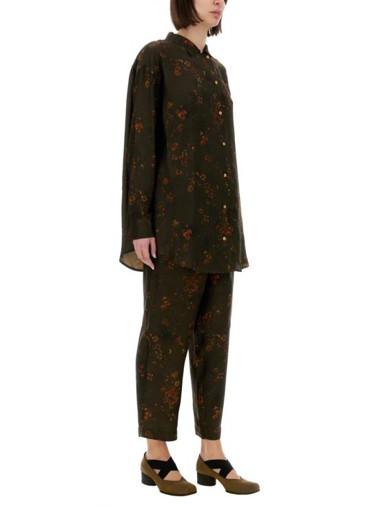 25SS 우마 왕 스트레이트 팬츠 UP3006 UW067 GREEN - UMA WANG