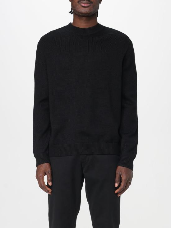 25FW 알마니 스웨터 XM001916AF14008 UC001 Black