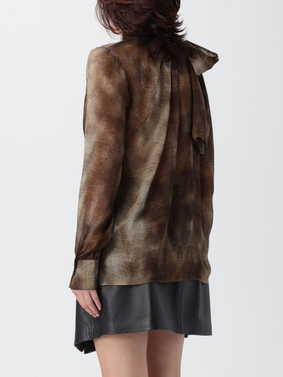 25FW 엘리자베타프랜치 블라우스 CA128 EL1 Green - ELISABETTA FRANCHI