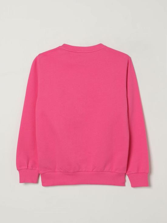 25FW [키즈] 발망 풀오버 BX4R10Z3183 51PAG Pink - BALMAIN