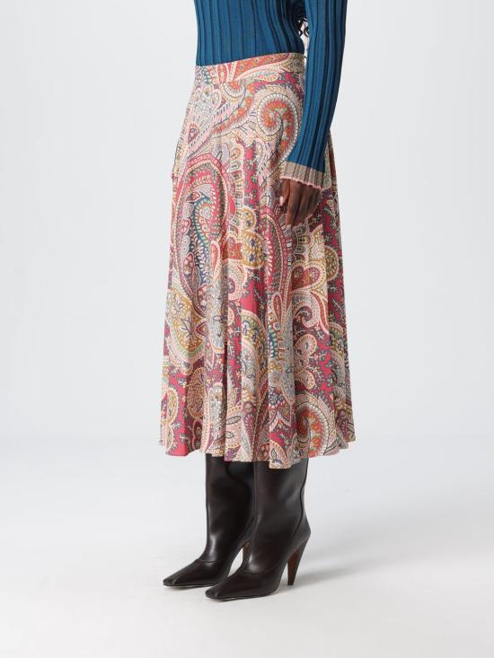 25FW 에트로 롱 스커트 WRFA013299SADF5 X0867 Multicolor - ETRO