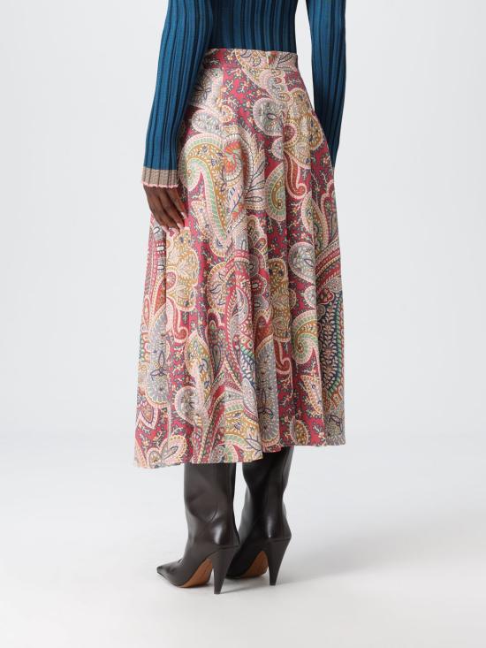 25FW 에트로 롱 스커트 WRFA013299SADF5 X0867 Multicolor - ETRO