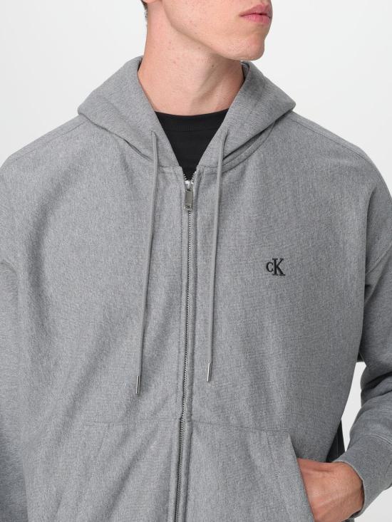 25FW 캘빈클라인 긴팔 티셔츠 LV04RD232G P7E Grey - CALVIN KLEIN