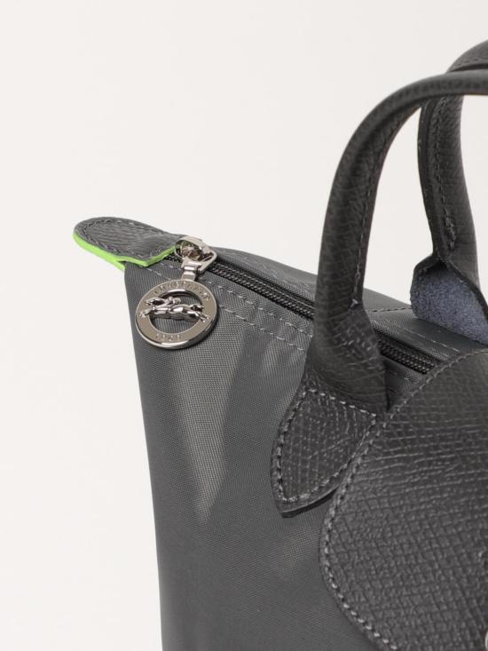 26SS 롱샴 르 플리아쥬 그린 스몰 탑 핸들 백 L1621 919 P66 Grey - LONGCHAMP