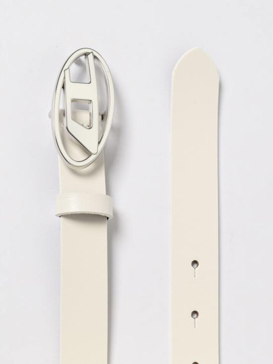 25FW 디젤 레귤러 벨트 X09716P1245 T1003 White - DIESEL