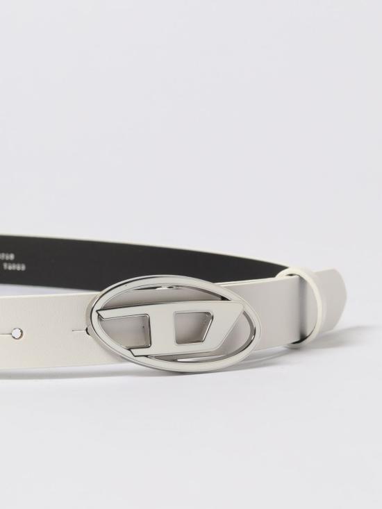 25FW 디젤 레귤러 벨트 X09716P1245 T1003 White - DIESEL