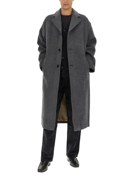  세퍼 코트 FW23AMOCAS CASHMERETWILL Grey - SEFR