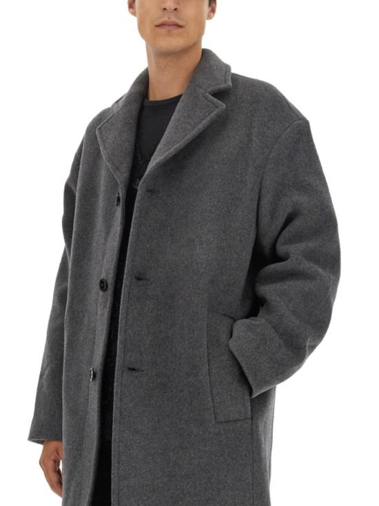  세퍼 코트 FW23AMOCAS CASHMERETWILL Grey - SEFR