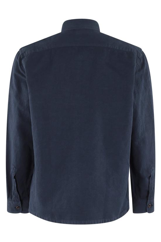 25SS 페이 긴팔 셔츠 NCMA150261T XBR 096 Blue - FAY