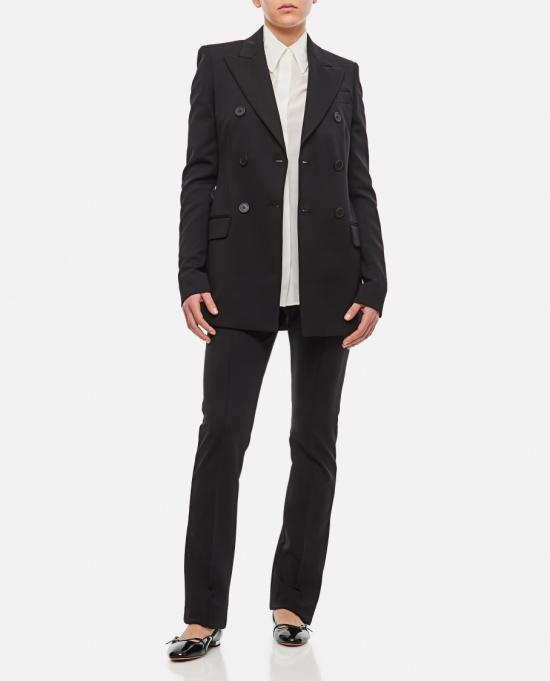  스포트막스 스트레이트 팬츠 2412781021600004 Black - SPORTMAX