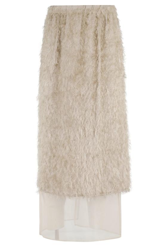 25FW 알리지 롱 스커트 165031 A5206 097 Neutrals