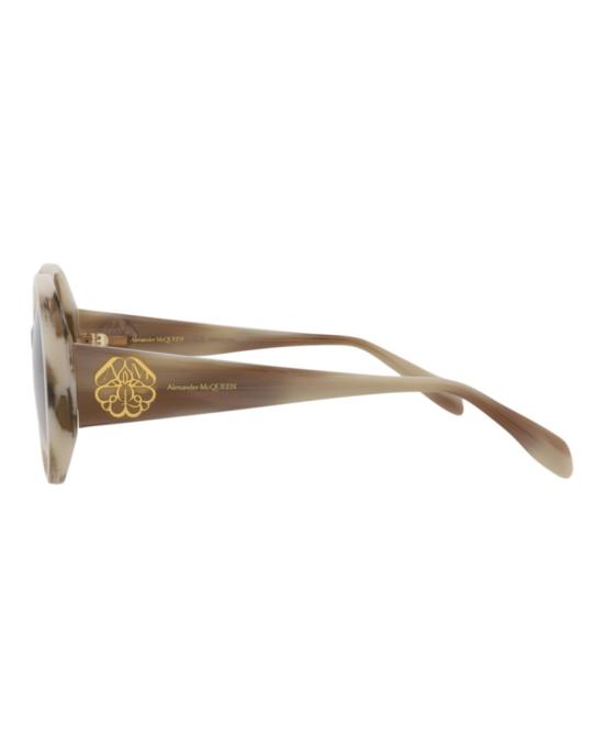  알렉산더 맥퀸 선글라스 AM0285S 30009390 004 10047 NS Brown - ALEXANDER MCQUEEN