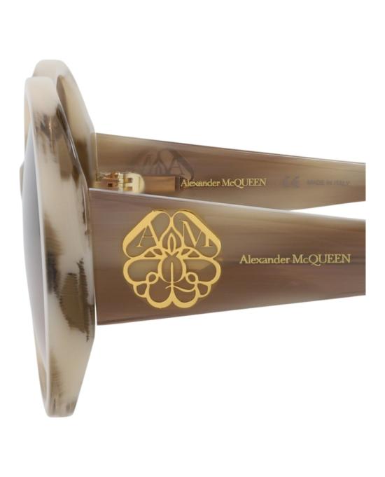  알렉산더 맥퀸 선글라스 AM0285S 30009390 004 10047 NS Brown - ALEXANDER MCQUEEN