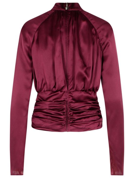 25FW 로테이트 탑 115008 2734 Burgundy - ROTATE
