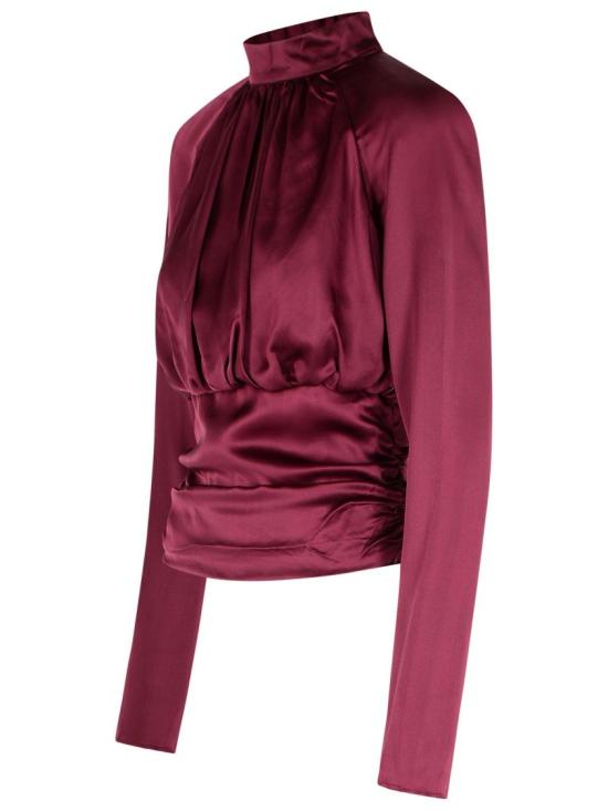 25FW 로테이트 탑 115008 2734 Burgundy - ROTATE