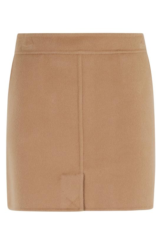 25FW 세미쿠튀르 숏 스커트 Y5WV49 097 Brown
