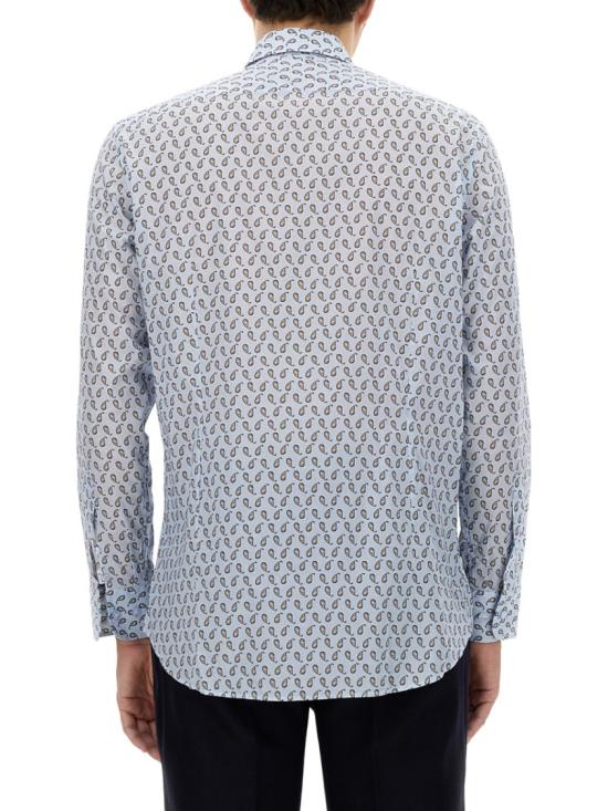  에트로 긴팔 셔츠 MRIB0001 99SA5A6X0880 Blue - ETRO