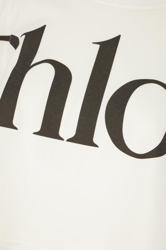 26SS 끌로에 반팔 티셔츠 CH24AJH09183 101 WHITE - CHLOE