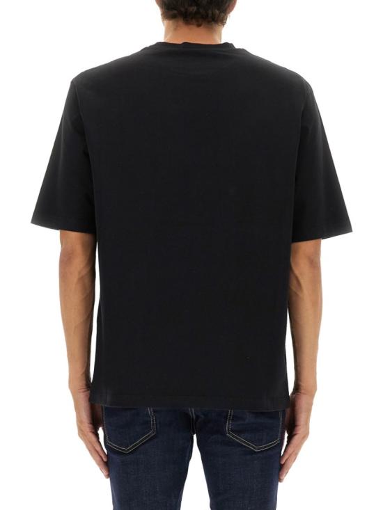 25FW 디스퀘어드2 반팔 티셔츠 S74GD1435 S24583900 Black - DSQUARED2