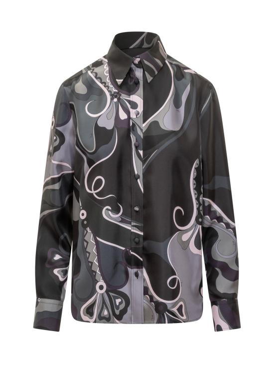 25FW 푸찌 셔츠 5URJ085U731 016 BLACK PINK