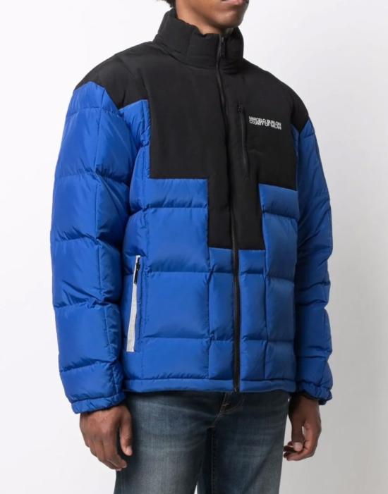 25FW 마르셀로 불론 자켓 CMED031C99FAB0014510 Blue - MARCELO BURLON