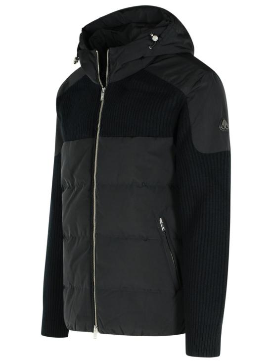 25FW 무스너클 그렌베일 패딩 집업 가디건 M35MK662 292 Black - MOOSE KNUCKLES