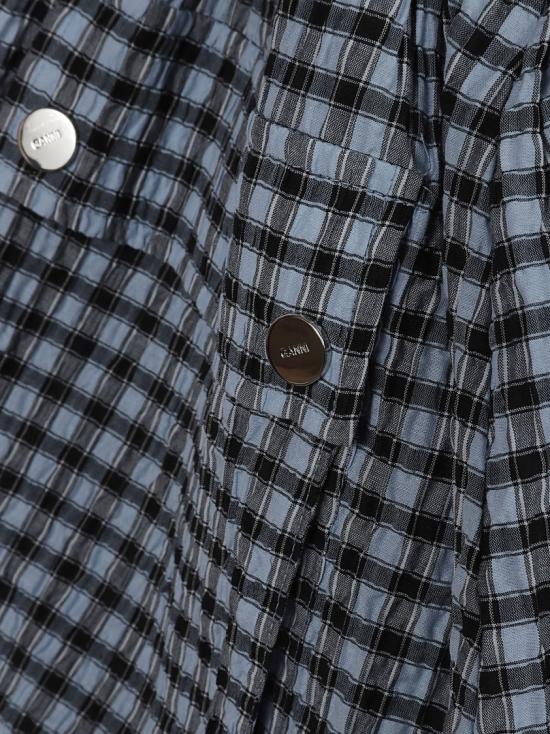 25FW 가니 숏 원피스 W0743 326 Grey - GANNI