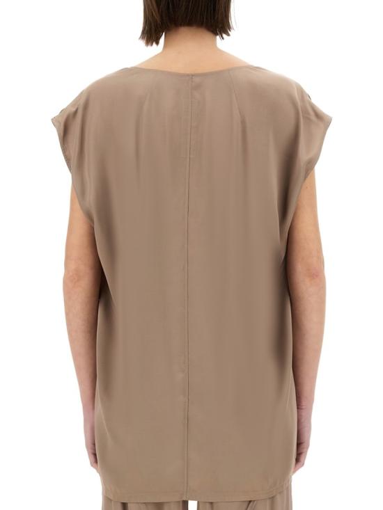  릭 오웬스 민소매 티셔츠 RP01E7118 SCH64 Neutrals - RICK OWENS