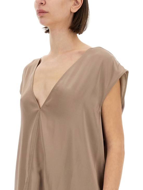  릭 오웬스 민소매 티셔츠 RP01E7118 SCH64 Neutrals - RICK OWENS