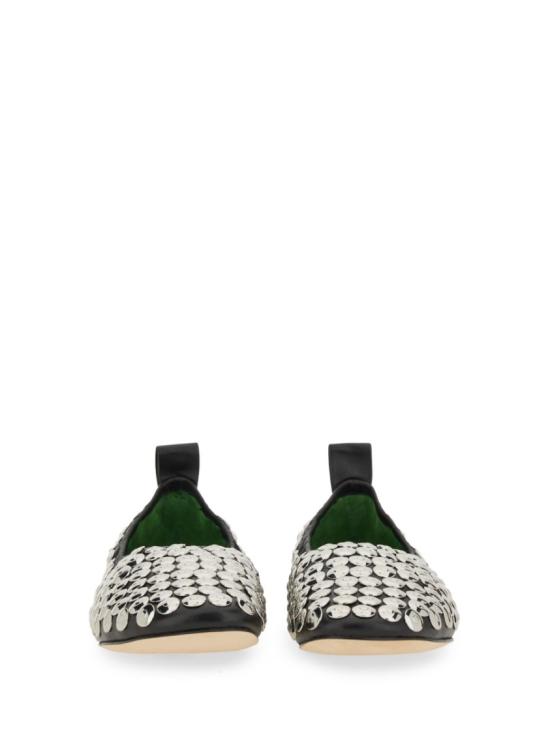 25FW 토리버치 플랫 슈즈 90941 001 Black - TORY BURCH
