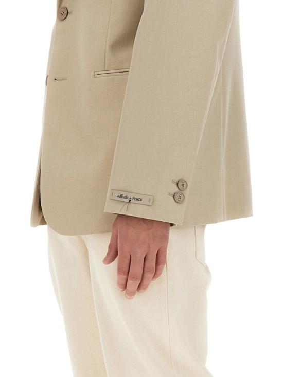  펜디 수트 자켓 FJ0798 AR8TF1MTE Neutrals - FENDI