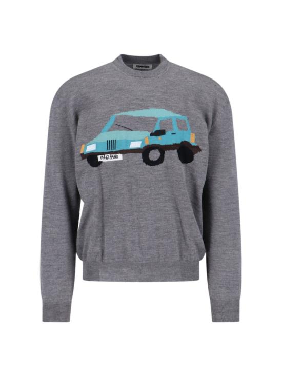 25FW 마리아노 스웨터 MGFW25SW060733341 Grey