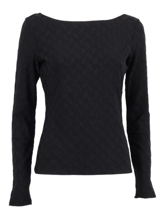 25FW 엠포리오 아르마니 스웨터 EW001993AF16062 Black