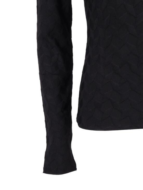 25FW 엠포리오 아르마니 스웨터 EW001993AF16062 Black - EMPORIO ARMANI