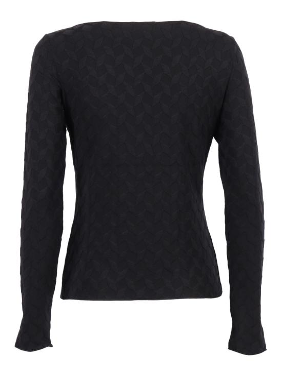 25FW 엠포리오 아르마니 스웨터 EW001993AF16062 Black - EMPORIO ARMANI