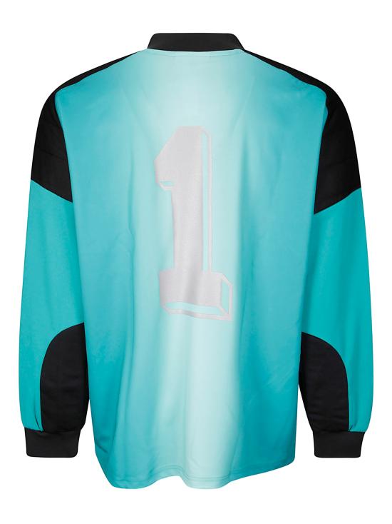 25FW 아디다스 EQT 저지 긴팔 티셔츠 JV7639 GREEN GREEN LEATHER A5 COTTON SILK - ADIDAS