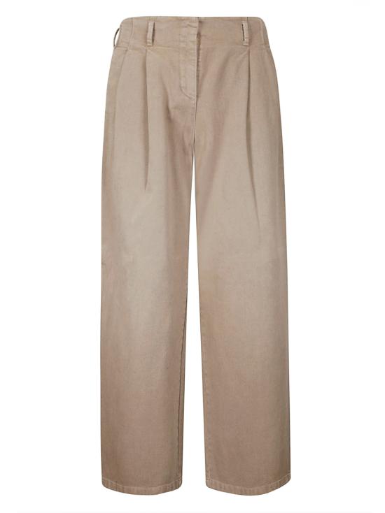 25FW 골든구스 스트레이트 팬츠 GWP01203P00207215184 PALE KHAKI