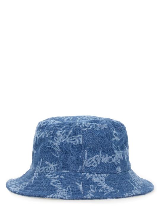 25SS 비비안웨스트우드 버킷햇 81020009 W014IK306 Blue - VIVIENNE WESTWOOD